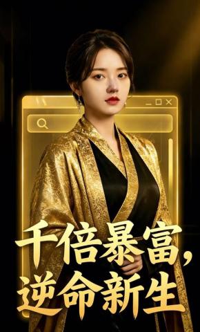 短剧《千倍暴富，逆命新生》海报
