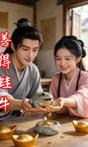 短剧《善得蛙牛》海报