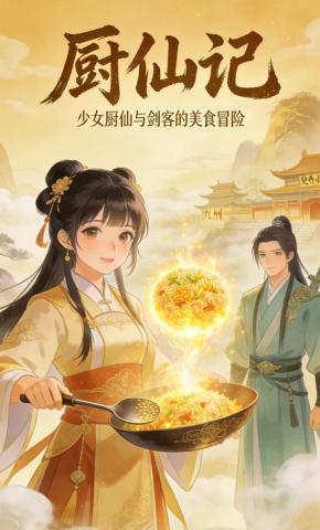 短剧《厨仙记》海报