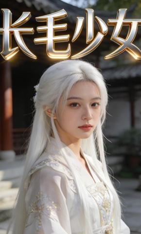 短剧《长毛少女》海报