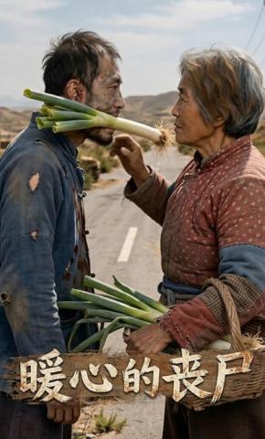 短剧《暖心的丧尸》海报