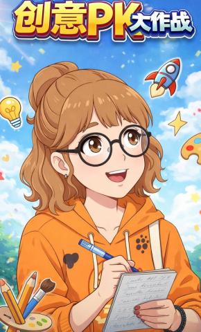 短剧《创意PK大作战》海报