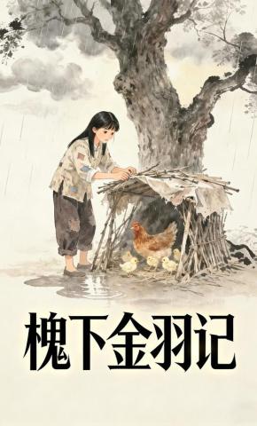 短剧《槐下金羽记》海报