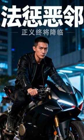 短剧《法惩恶邻》海报