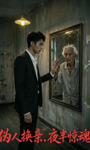 短剧《伪人换亲，夜半惊魂》海报