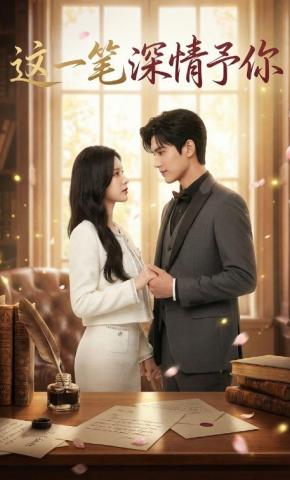 短剧《这一笔深情予你》海报