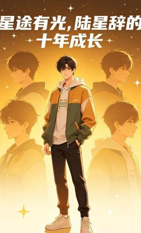 短剧《星途有光，陆星辞的十年成长》海报