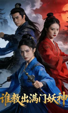 短剧《谁教出满门妖神》海报