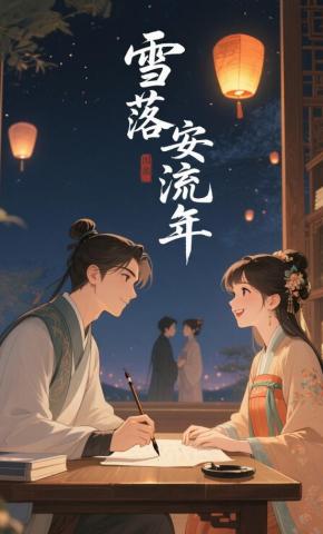 短剧《雪落安流年》海报