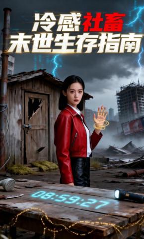 短剧《冷感社畜末世生存指南》海报