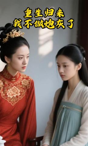 短剧《重生归来，我不做炮灰了》海报