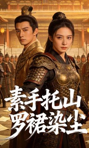 短剧《素手托山罗裙染尘》海报