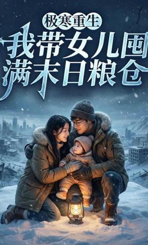 短剧《极寒重生：我带女儿囤满末日粮仓》海报