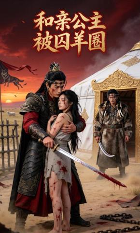 短剧《和亲公主被囚羊圈》海报