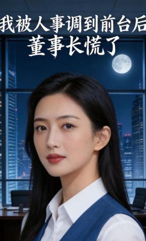 短剧《我被人事调到前台后，董事长慌了》海报