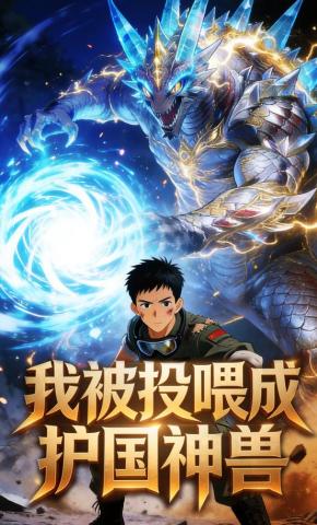 短剧《我被投喂成护国神兽》海报