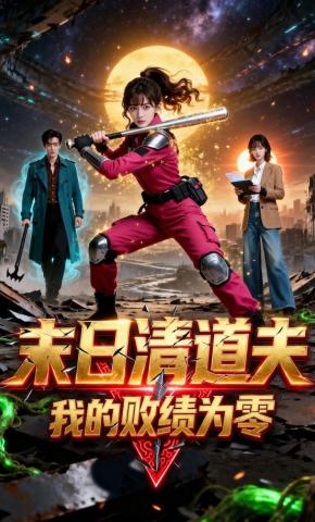 短剧《末日清道夫：我的败绩为零》海报