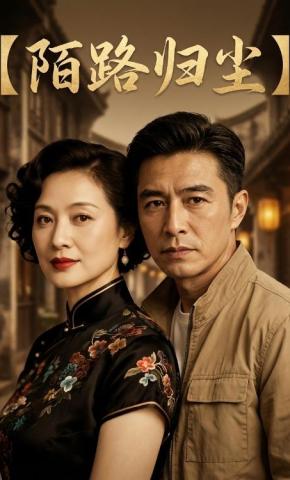 短剧《陌路归尘》海报