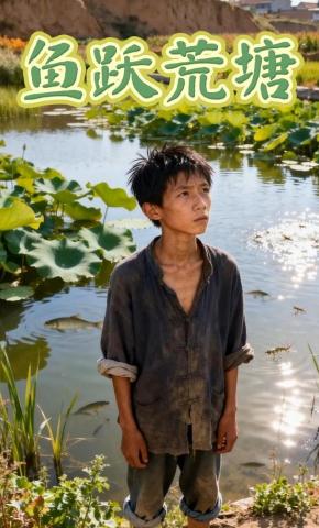 短剧《鱼跃荒塘》海报