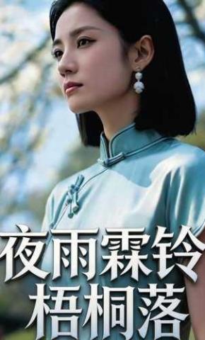 短剧《夜雨霖铃梧桐落》海报