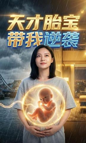 短剧《天才胎宝带我逆袭》海报