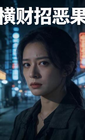短剧《横财招恶果》海报