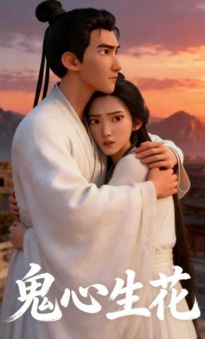 短剧《鬼心生花》海报