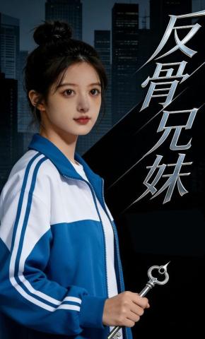 短剧《反骨兄妹》海报