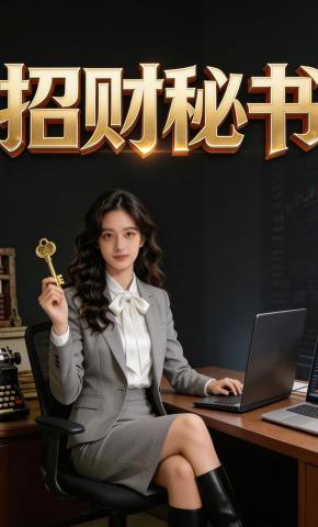 短剧《招财秘书》海报