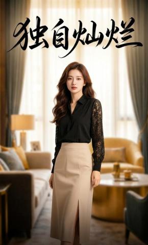 短剧《独自灿烂》海报