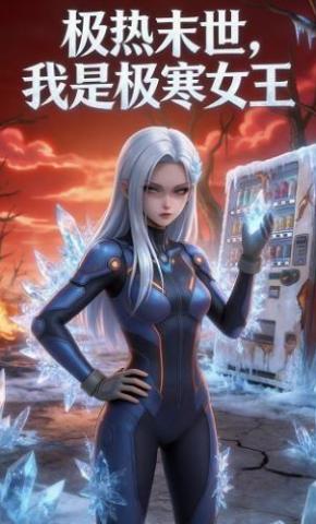 短剧《极热末世，我是极寒女王》海报
