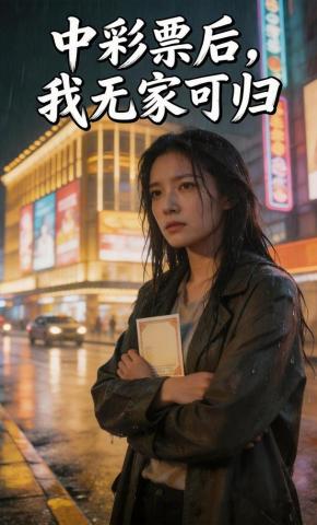 短剧《中彩票后，我无家可归》海报