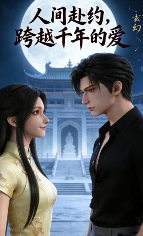 短剧《人间赴约：跨越千年的爱》海报