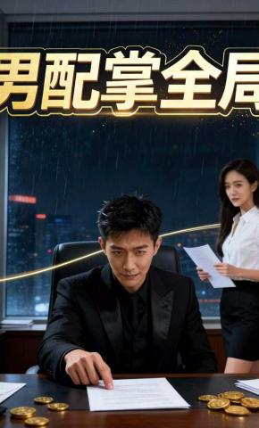 短剧《男配掌全局》海报