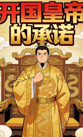 短剧《开国皇帝的承诺》海报