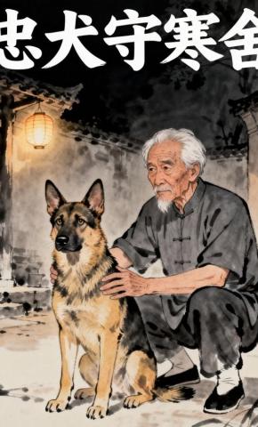 短剧《忠犬守寒舍》海报