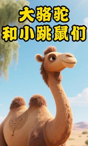 短剧《大骆驼和小跳鼠们》海报