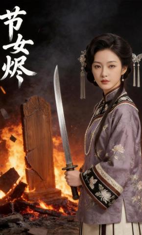 短剧《节女烬》海报