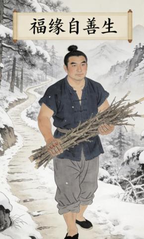 短剧《福缘自善生》海报