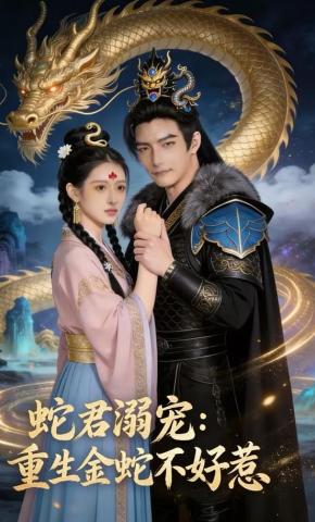 短剧《蛇君溺宠：重生金蛇不好惹》海报