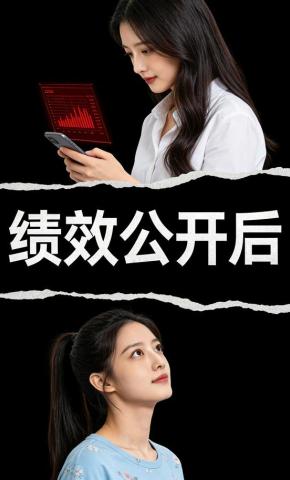 短剧《绩效公开后》海报