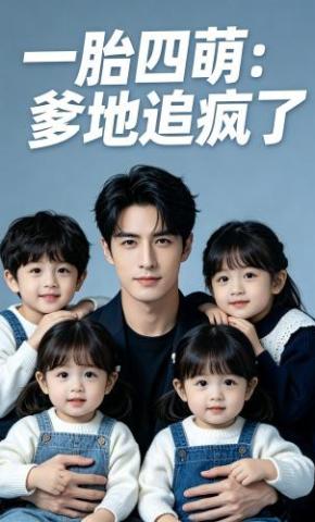 短剧《一胎四萌：爹地追疯了》海报