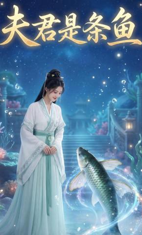 短剧《夫君是条鱼》海报