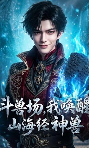 短剧《斗兽场，我唤醒山海经神兽》海报