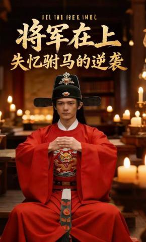 短剧《将军在上：失忆驸马的逆袭》海报