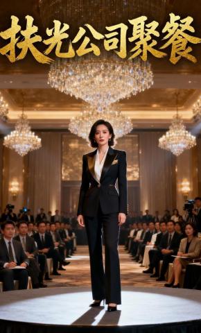 短剧《扶光公司聚餐》海报