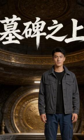 短剧《墓碑之上》海报