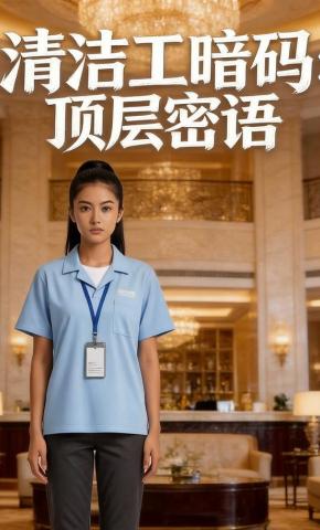 短剧《清洁工暗码：顶层密语》海报