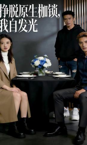 短剧《挣脱原生枷锁,我自发光》海报