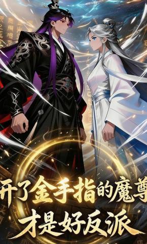 短剧《开了金手指的魔尊，才是好反派》海报